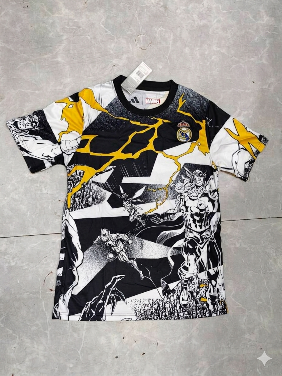 REAL MADRID X MARVEL 2026 ONLY JERSEY