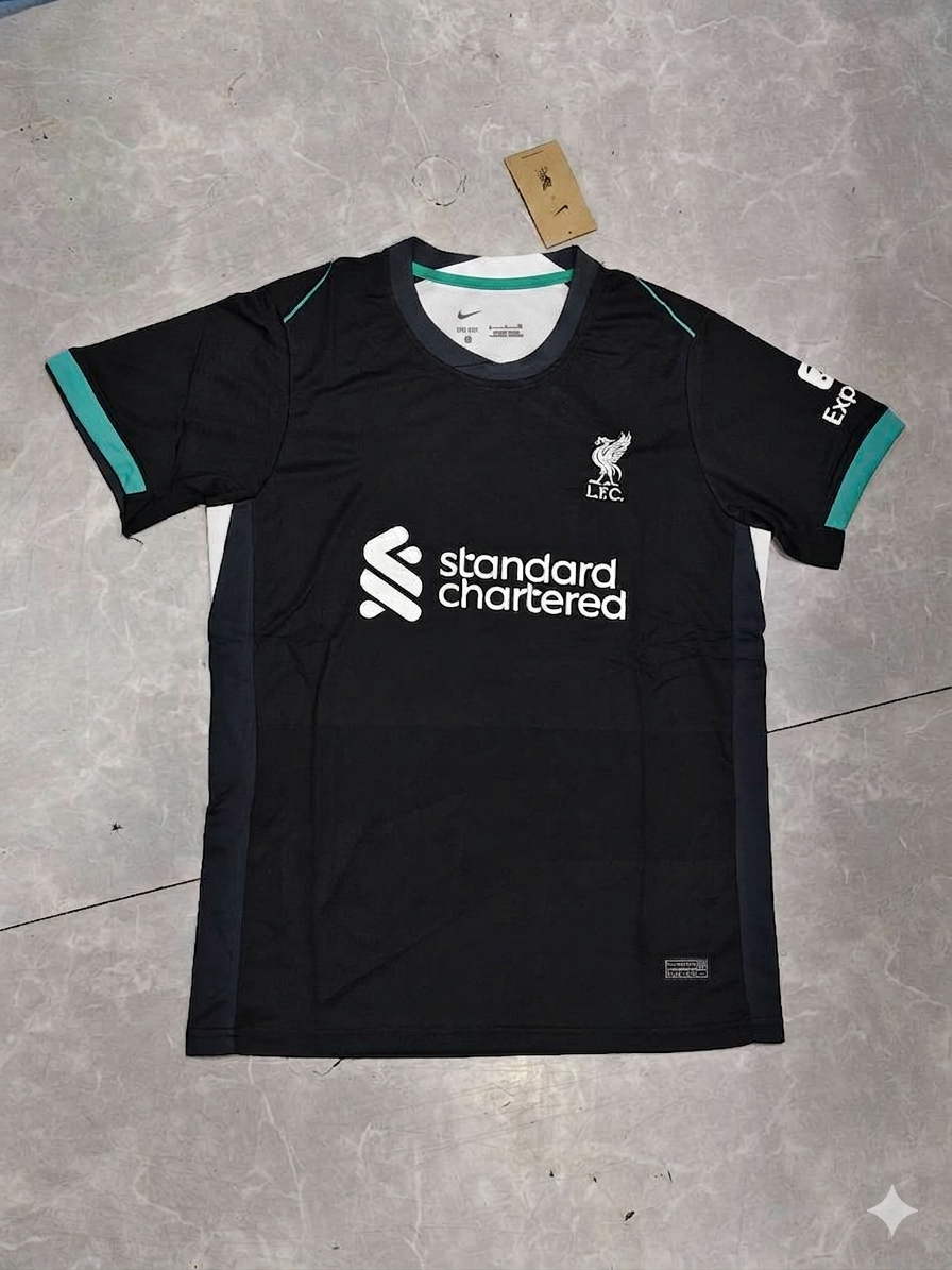 LIVERPOOL BLACK AWAY 2023 ONLY JERSEY
