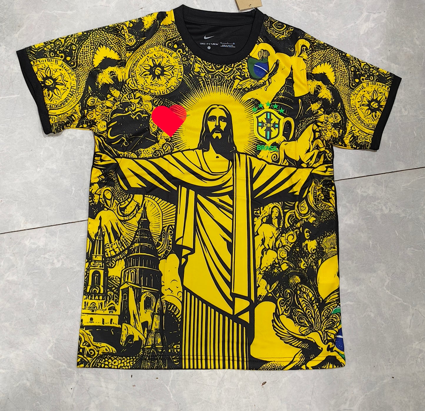 BRASIL YELLOW ONLY JERSEY