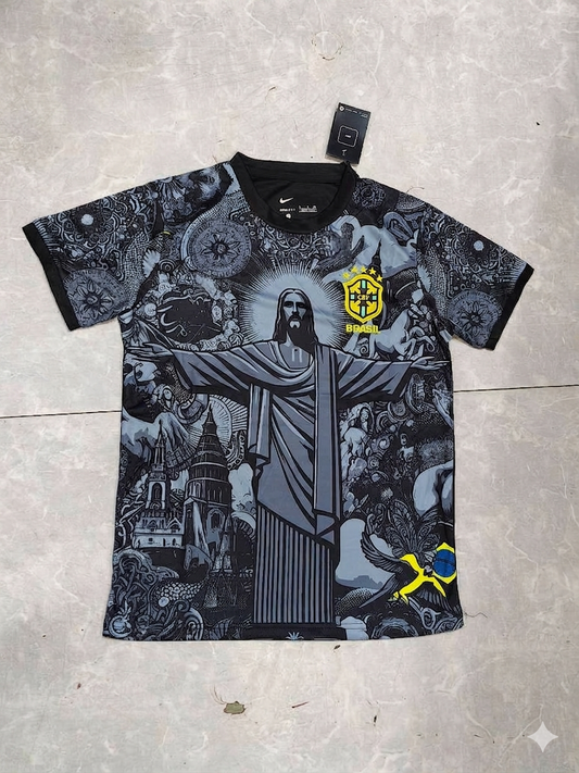 BRASIL BLACK ONLY JERSEY 2025 SPECIAL EDITION