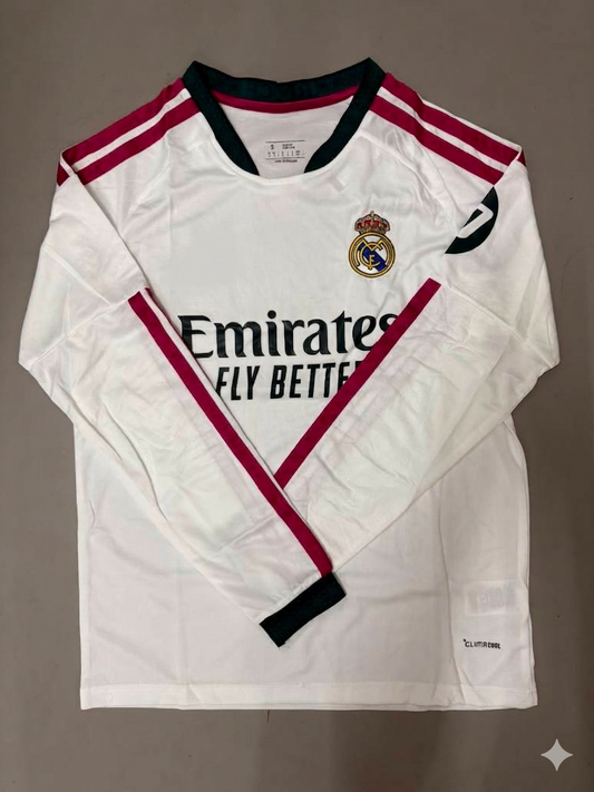 REAL MADRID HOME FULL SLEEVES 2026/27 PREMIUM QUALITY